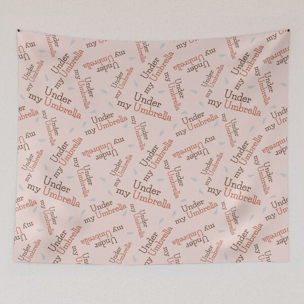 Item preview, Under my Umbrella... all over pattern designed and sold by ElsRuiters.