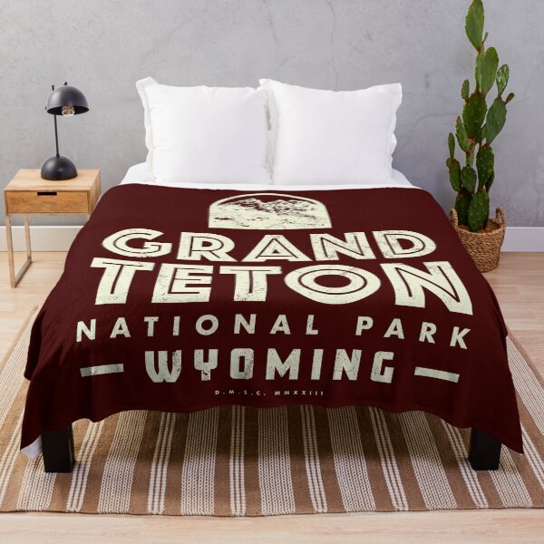 Item preview, Grand Teton National Park - Tan designed and sold by deadmansupplyco.