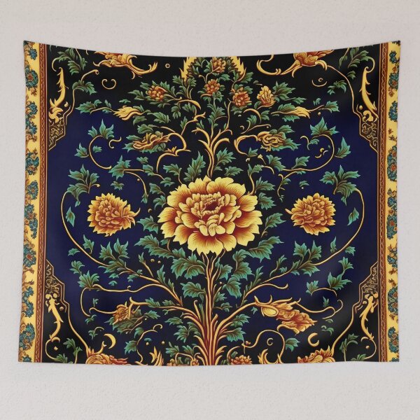 Item preview, Persian carpet design 15 designed and sold by Red Witch Art.