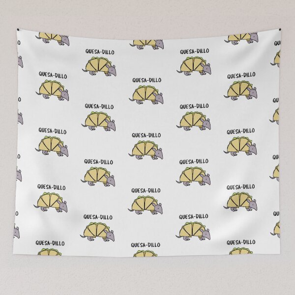 Item preview, Quesa-Dillo Funny Quesadilla Puns designed and sold by punnybone.