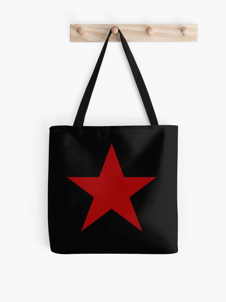 Y2K Star Tote Bag Black 3.0