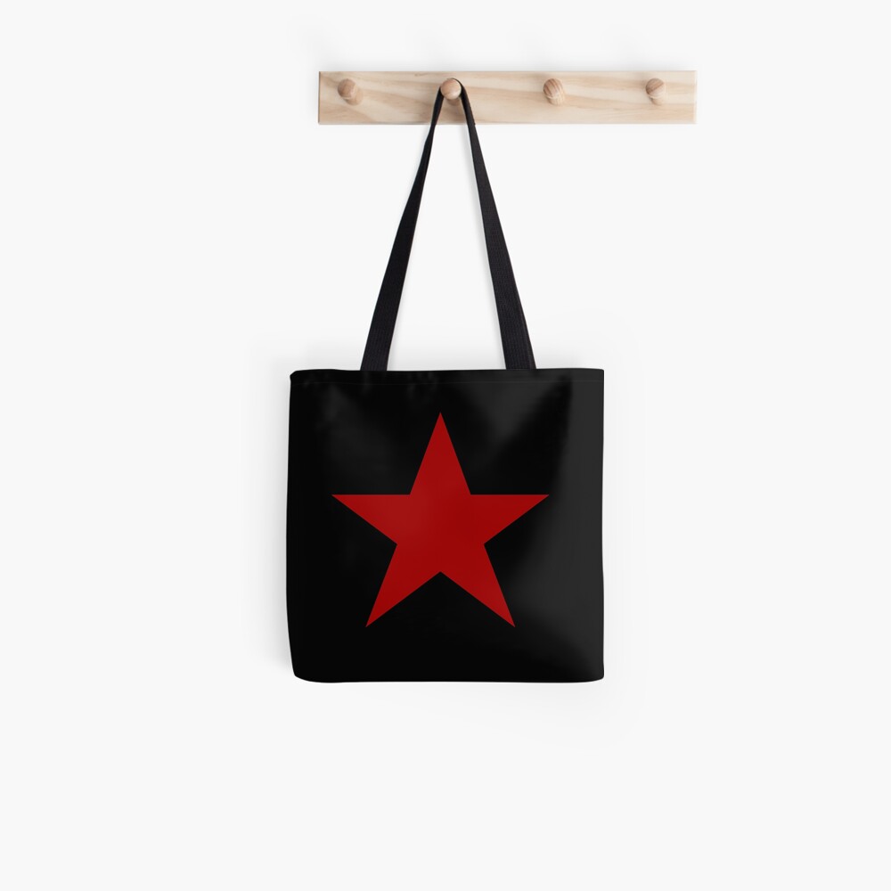 Y2K Star Tote Bag Black 3.0