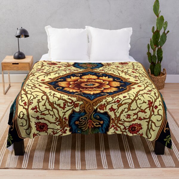 Item preview, Persian carpet design 16 designed and sold by Red Witch Art.
