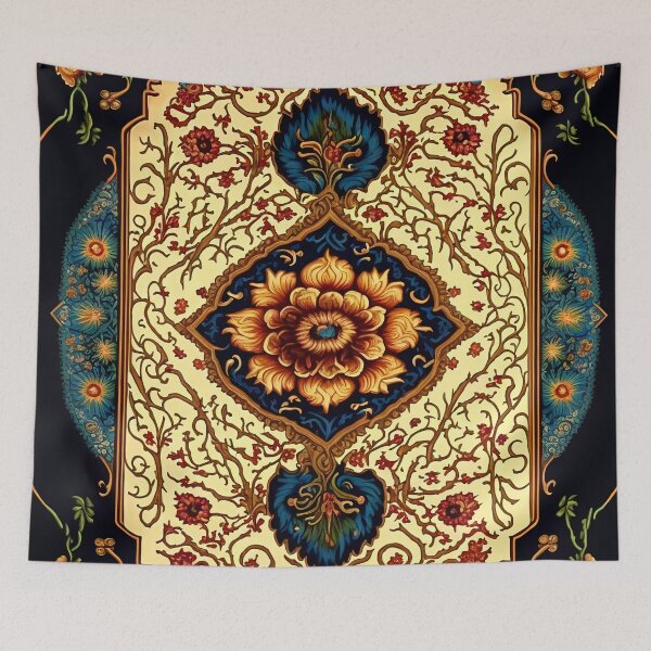 Item preview, Persian carpet design 16 designed and sold by Red Witch Art.