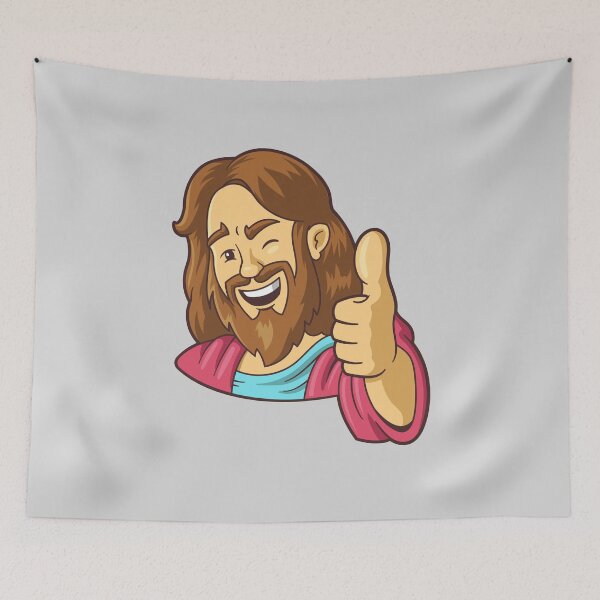Item preview, Jesus Christ Thumb Up designed and sold by zoljo.