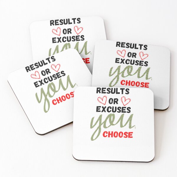 Item preview, results or excuses choose designed and sold by smilup.