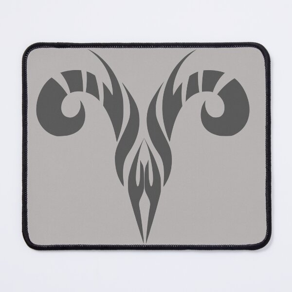 Item preview, Ares Astrology sign symbol in charcoal designed and sold by September17th.