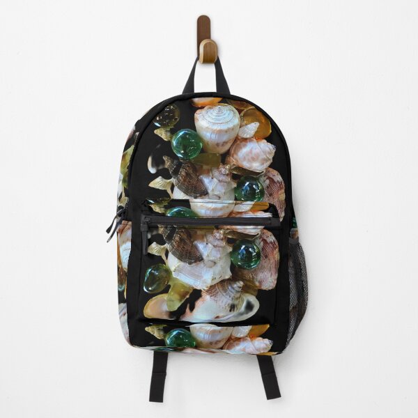 Item preview, Pretty shell collage with glass gems designed and sold by Susan Gallup.