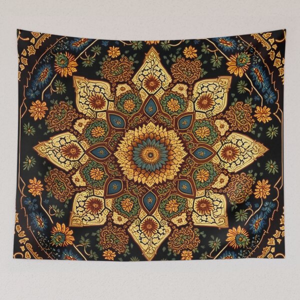 Item preview, Persian carpet design 17 designed and sold by Red Witch Art.