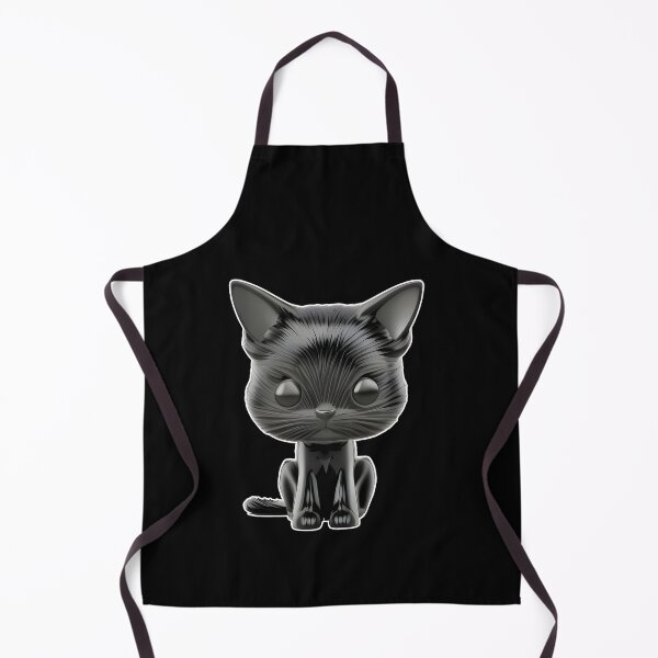 Item preview, Super shiny angry toy black cat designed and sold by w1ckerman.