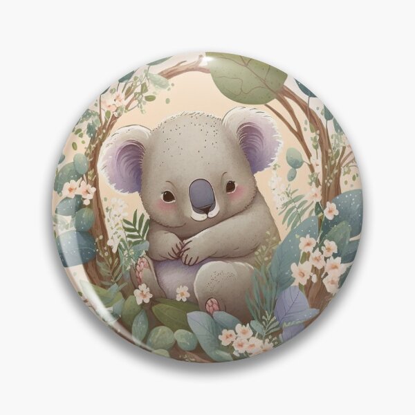 Artikelvorschau, The Tranquil Tree-Dweller: A Koala in a Peaceful and Relaxing Setting entworfen und verkauft von Zarto.