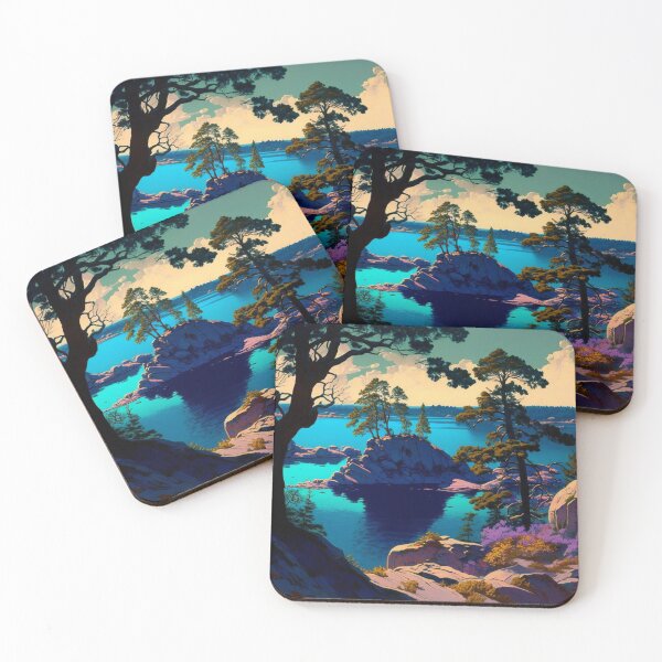 Item preview, Dreaming Georgian Bay (Using Ai for this image) designed and sold by DavidLoblaw.