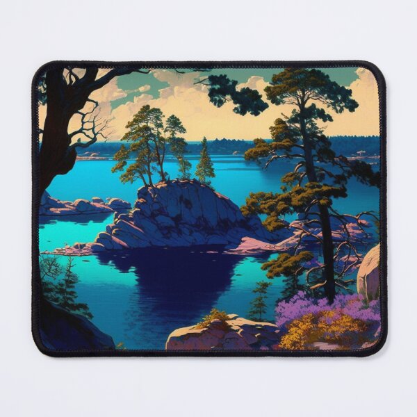 Item preview, Dreaming Georgian Bay (Using Ai for this image) designed and sold by DavidLoblaw.