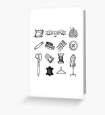 Sewing Greeting Card