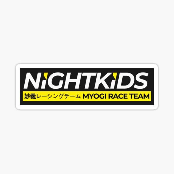 Night Kids (Initial-D) Sticker – Grafixpressions