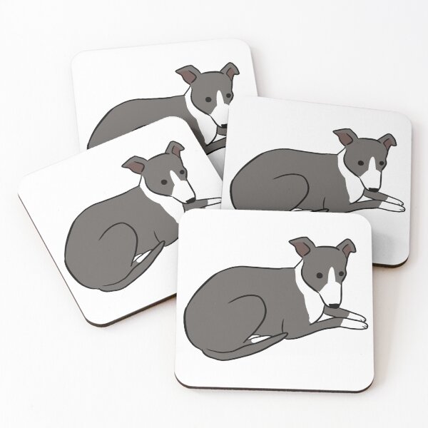 Item preview, Italian greyhound cute illustration  designed and sold by Yarafantasyart.