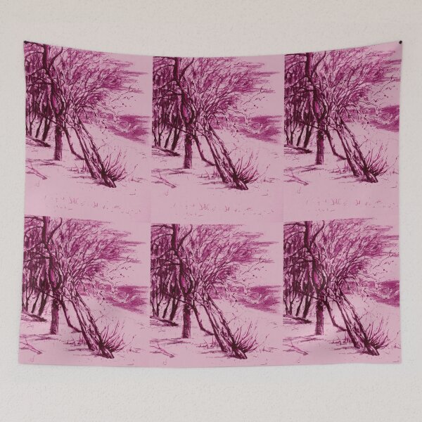 Item preview, Pink Beach Trees designed and sold by LORI DELL.