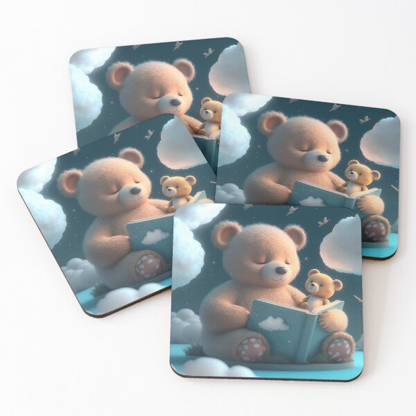 Item preview, Mama bear reads a story to baby bear designed and sold by Artxplor.
