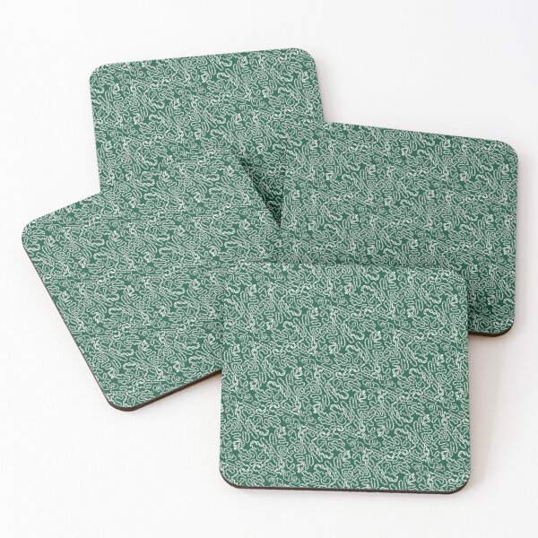 Item preview, Green Continuous DNA Pattern designed and sold by vividbiology.