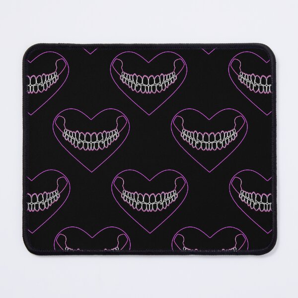 Item preview, Neon Teeth Pattern designed and sold by CoffinBoneArt.