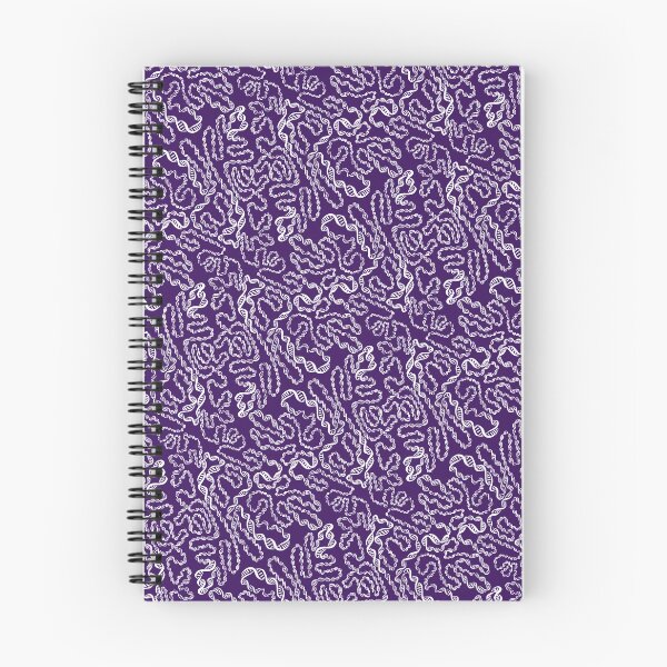 Item preview, Purple Continuous DNA Pattern designed and sold by vividbiology.