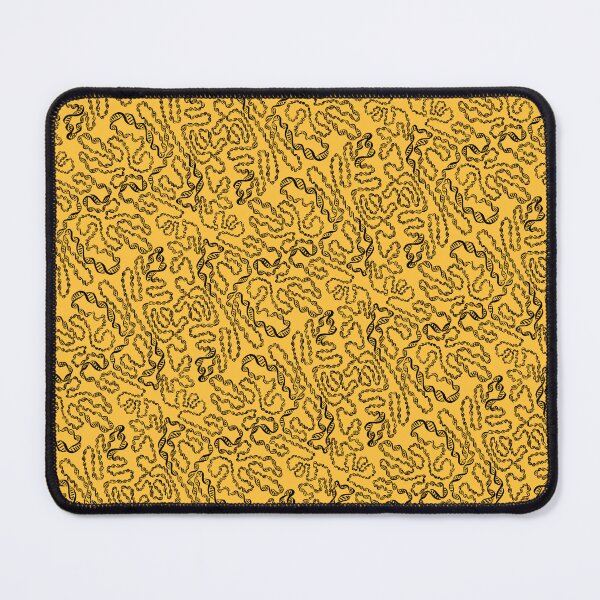 Item preview, Yellow Continuous DNA Pattern designed and sold by vividbiology.
