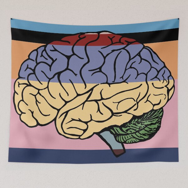 Item preview, Entropic Paints Human Brain 1 designed and sold by Entropic-Paints.