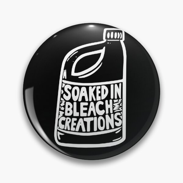Item preview, Soaked In Bleach Creations Shop Bleach Bottle Logo designed and sold by Soaked-N-Bleach.