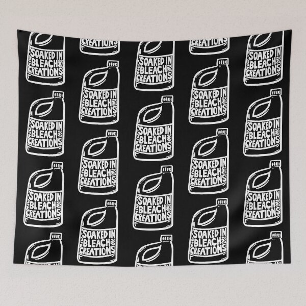 Item preview, Soaked In Bleach Creations Shop Bleach Bottle Logo designed and sold by Soaked-N-Bleach.