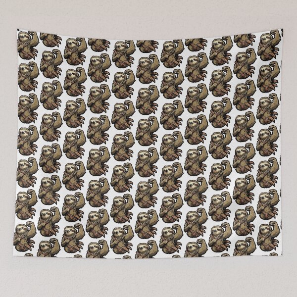 Item preview, Sloth Warrior designed and sold by BeardandBeauty.