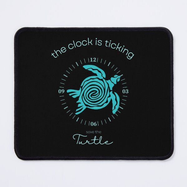 Item preview, Turtle Rescue Save The Turtles The Clock Is Ticking Sticker designed and sold by MagicWolfStar.