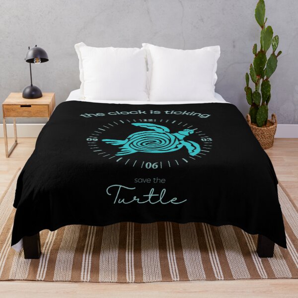 Item preview, Turtle Rescue Save The Turtles The Clock Is Ticking Sticker designed and sold by MagicWolfStar.