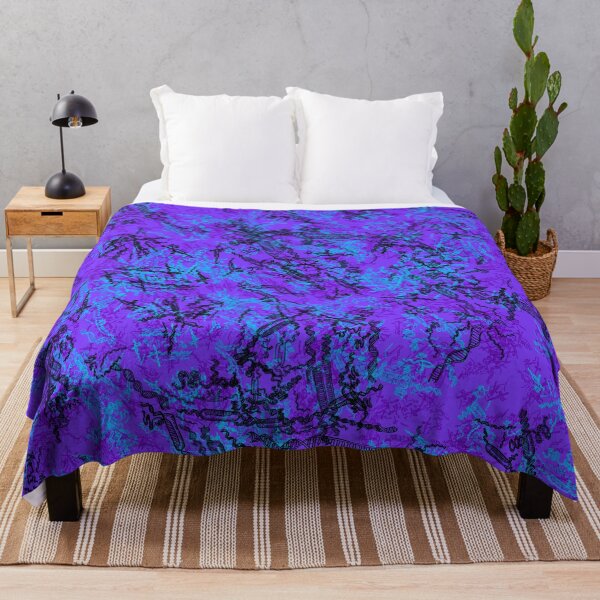 Item preview, Purple and Blue CRISPR Genetic editing Pattern designed and sold by vividbiology.