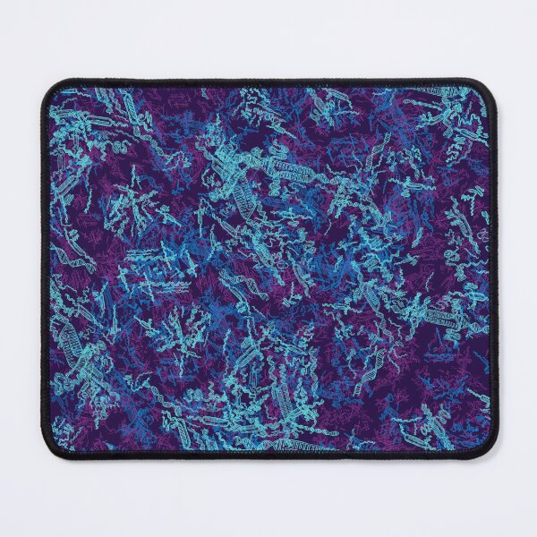Item preview, Blue and Purple CRISPR Genetic editing Pattern designed and sold by vividbiology.
