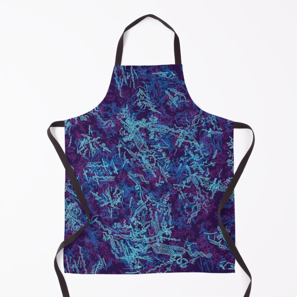 Item preview, Blue and Purple CRISPR Genetic editing Pattern designed and sold by vividbiology.