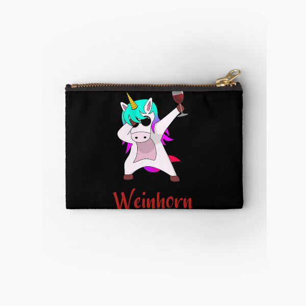 Item preview, Wine horn, wine, dabbing unicorn, unicorn with sunglasses, colorful unicorn, cute unicorn, unicorn designed and sold by SnorbelDesign.
