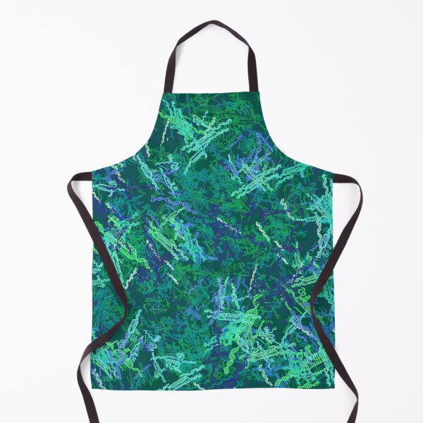 Item preview, Green CRISPR Genetic Editing Pattern designed and sold by vividbiology.