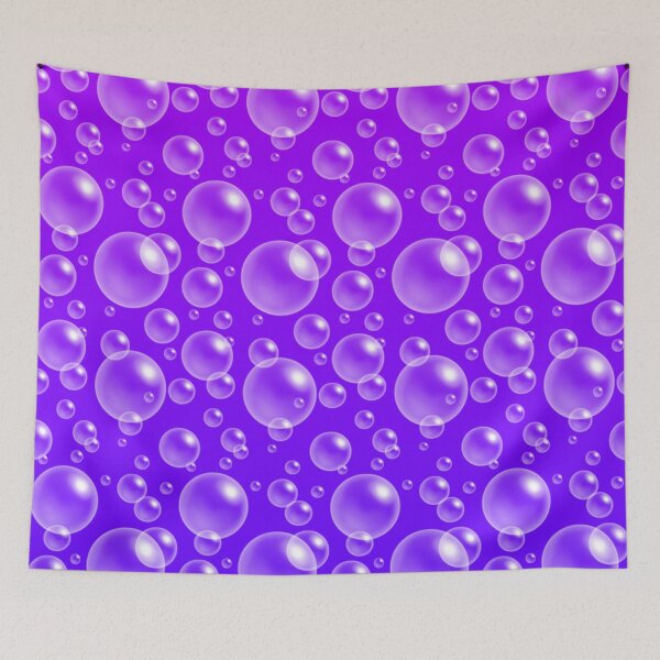 Item preview, Funny Soap Bubbles - Cold Colors designed and sold by stylebytara.