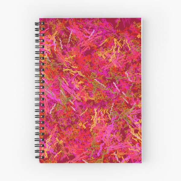 Item preview, Red CRISPR Genetic Editing Pattern designed and sold by vividbiology.