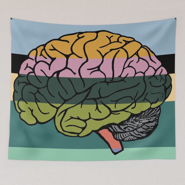 Item preview, Entropic Paints Human Brain 3 designed and sold by Entropic-Paints.