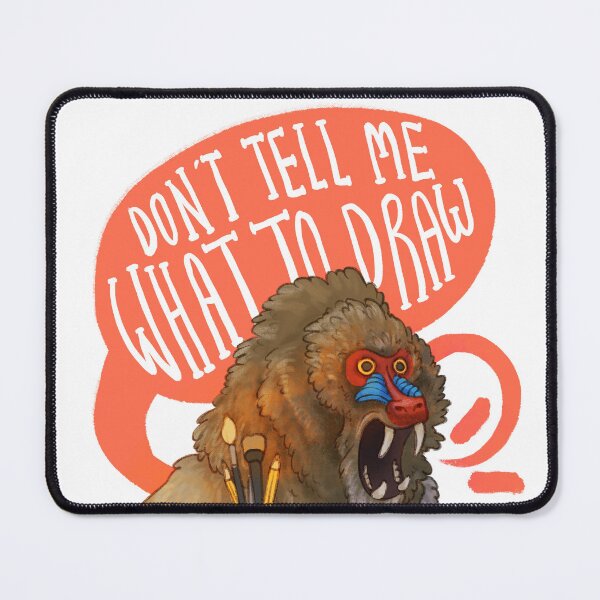 Item preview, Don't Tell Me What To Draw! designed and sold by Charli Vince.