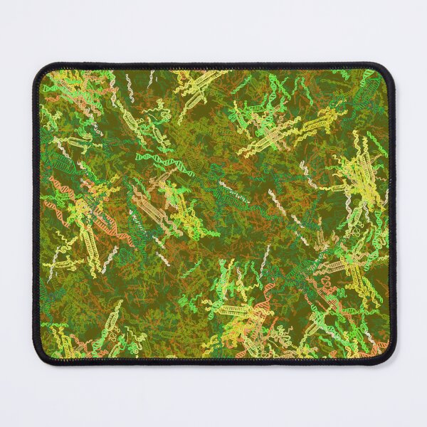 Item preview, Green CRISPR Genetic Editing Pattern designed and sold by vividbiology.