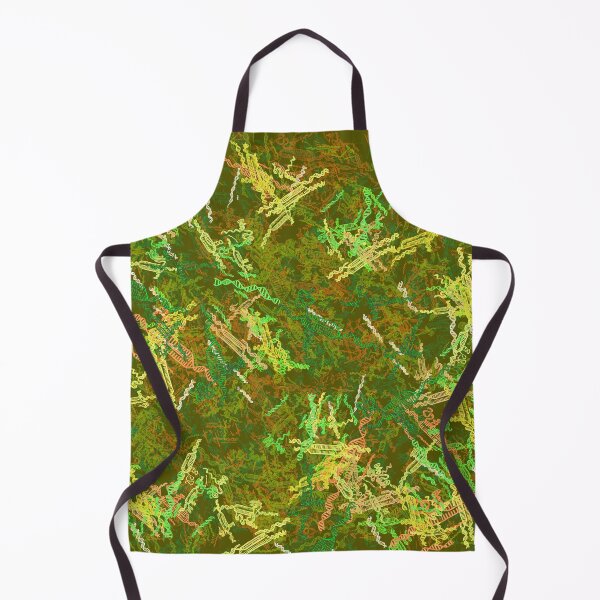 Item preview, Green CRISPR Genetic Editing Pattern designed and sold by vividbiology.