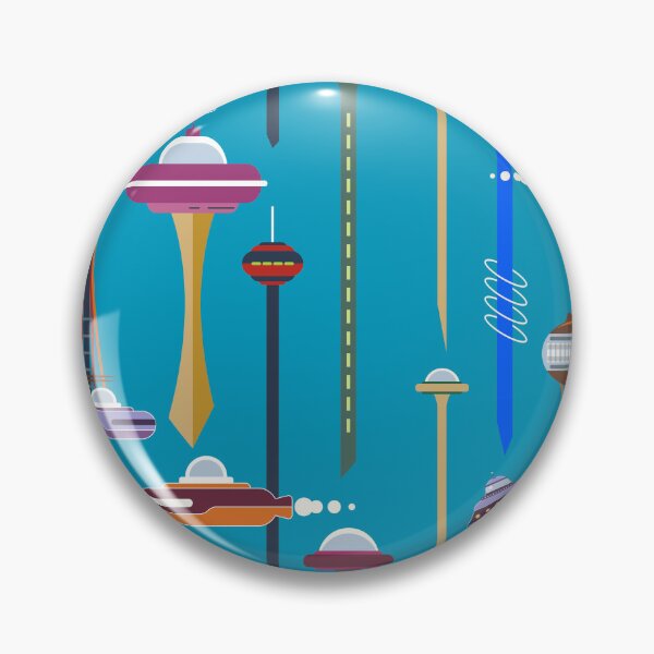 Item preview, City in Orbit designed and sold by implexity.