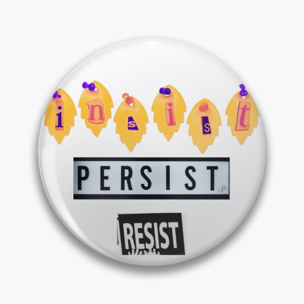 Item preview, Insist. Persist. Resist. designed and sold by LibrosBOOKtique.