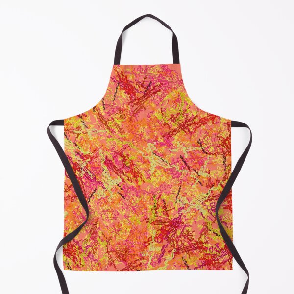 Item preview, Rose and Yellow CRISPR Genetic Editing Pattern designed and sold by vividbiology.
