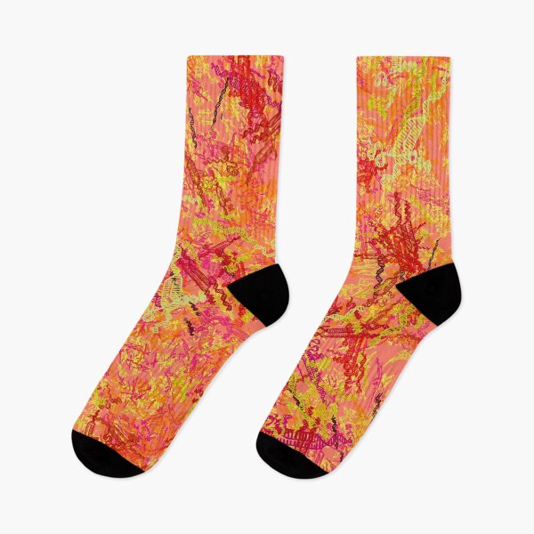 Item preview, Rose and Yellow CRISPR Genetic Editing Pattern designed and sold by vividbiology.