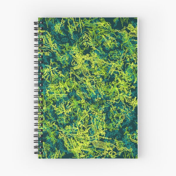 Item preview, Green CRISPR Genetic Editing Pattern designed and sold by vividbiology.