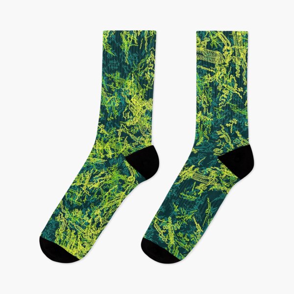 Item preview, Green CRISPR Genetic Editing Pattern designed and sold by vividbiology.