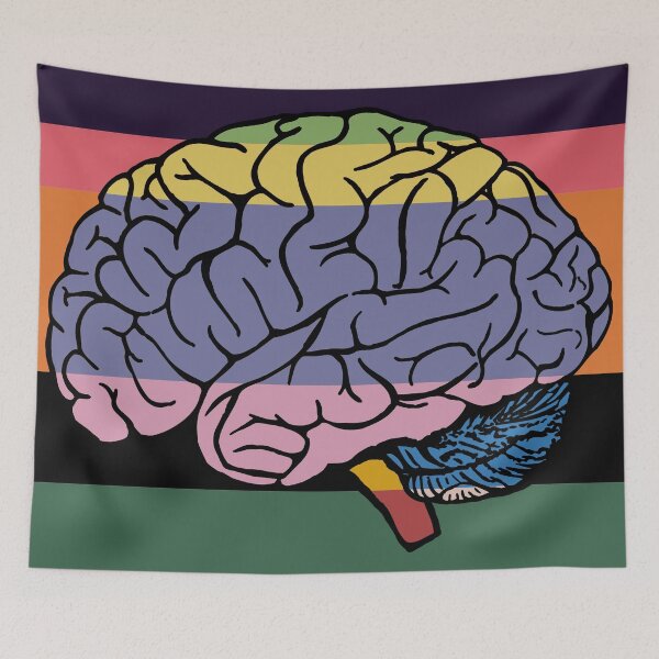Item preview, Entropic Paints Human Brain 4 designed and sold by Entropic-Paints.